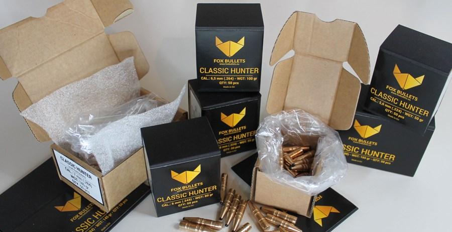 Fox Bullets new calibers 2017