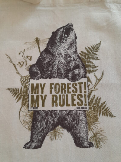 Tote bag - My forest, my rules - Image 3